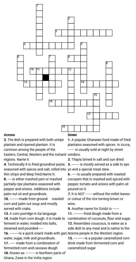 FUN ON THE BLOG WITH WORD PUZZLES Series 1 B Crossword Puzzle on